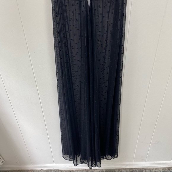 Savage Fenty Free Spirit Floral Embroidery Night Slip Women’s 1X Black Strappy - Picture 13 of 16